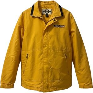 PEBBLE BEACH Concours d'Elegance Men's Yellow Jacket Large North End Used